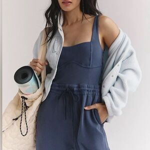 FP Movement by Free People Inbound Onsie in midnight blue small